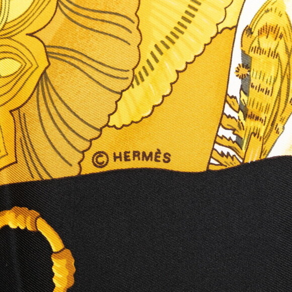 Authentic Hermes Carré Soleil de Soie Silk Scarf - Picture 4 of 5